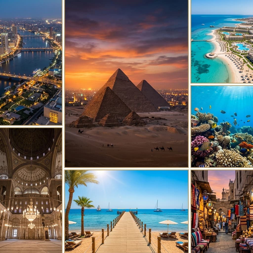 Pyramids & Paradise: Cairo & Sharm El Sheikh Luxury Trip
